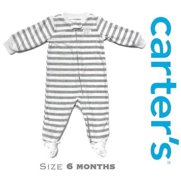 Carter’s Fleece Sleep & Play Pajamas - Picture 1 of 9
